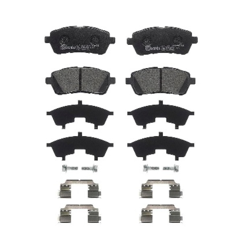 Remblokkenset Vooras Brembo premium