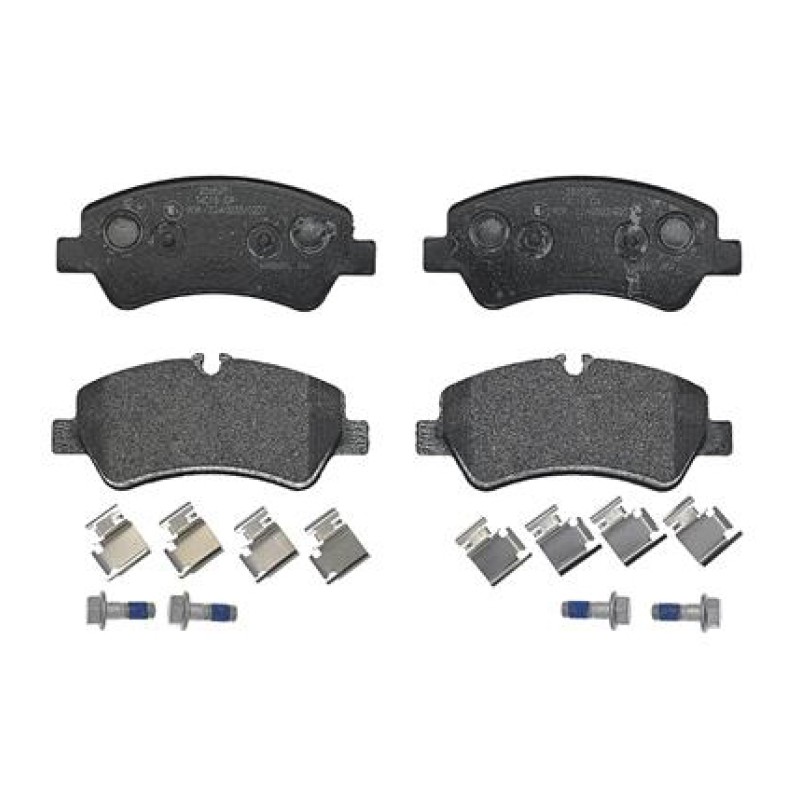 Remblokkenset Achteras Brembo premium