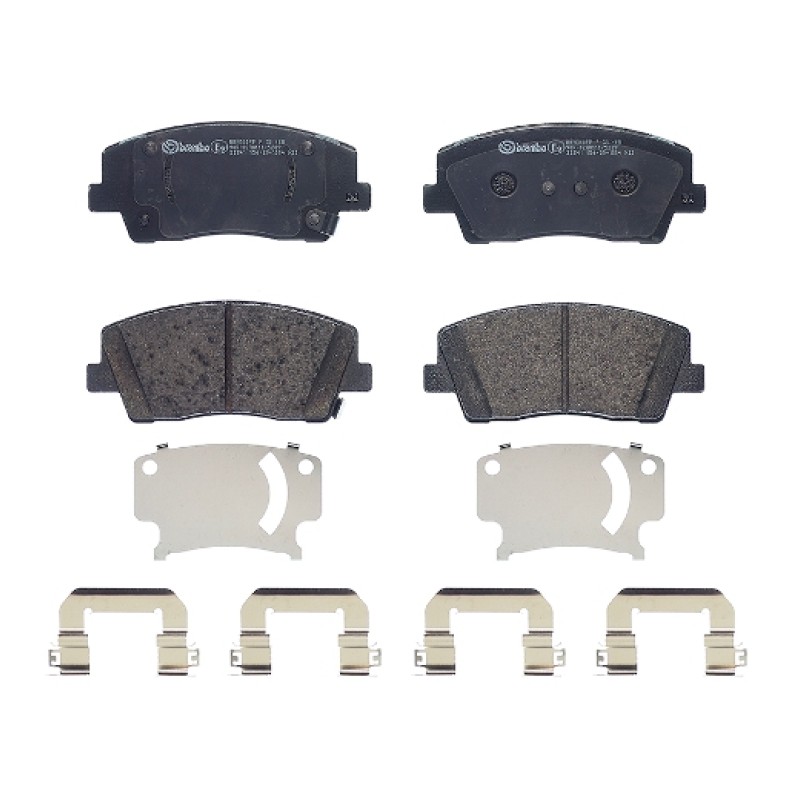 Remblokkenset Vooras Brembo premium