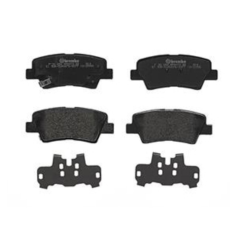 Remblokkenset Achteras Brembo premium