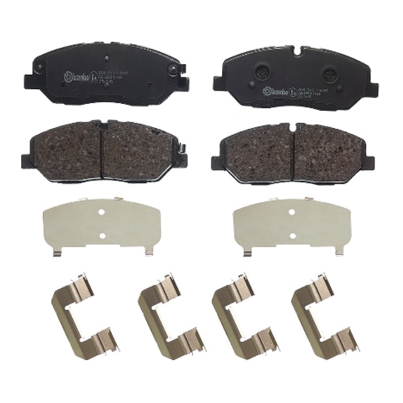 Remblokkenset Vooras Brembo premium