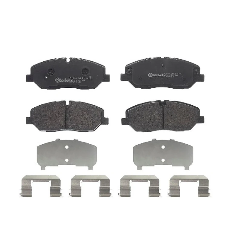 Remblokkenset Vooras Brembo premium