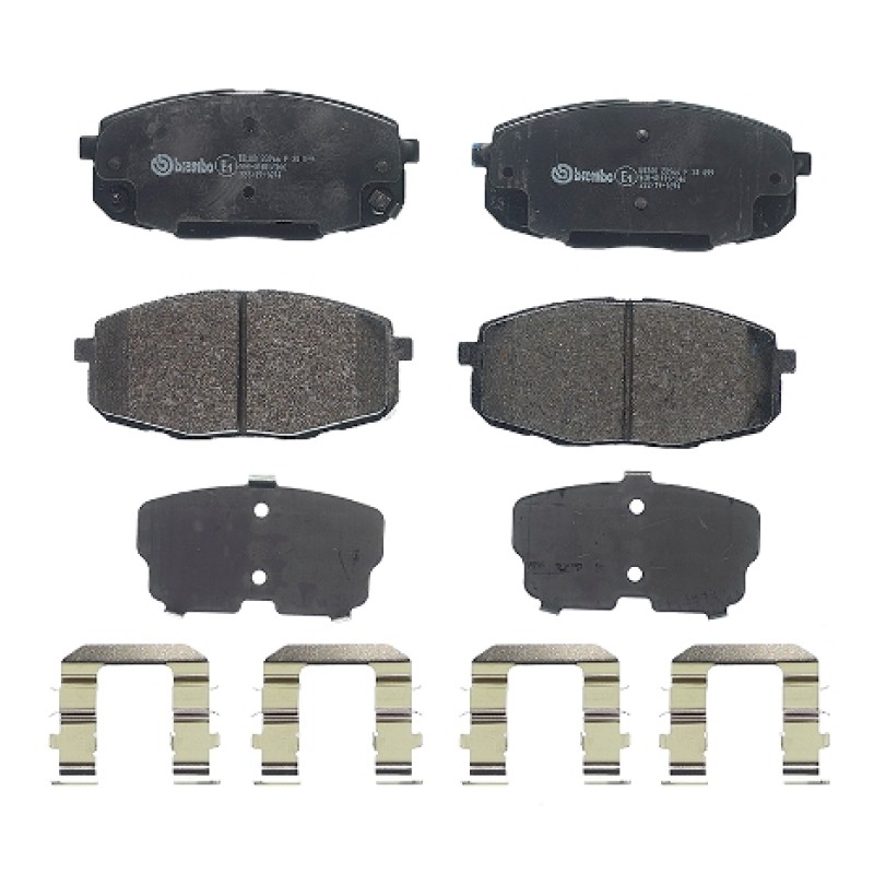 Remblokkenset Vooras Brembo premium