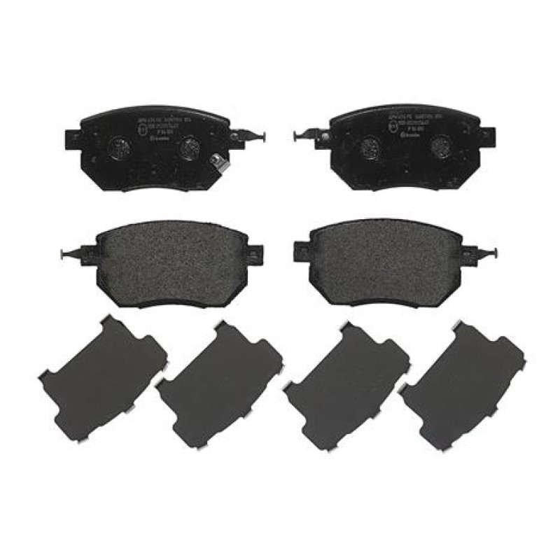 Remblokkenset Vooras Brembo premium