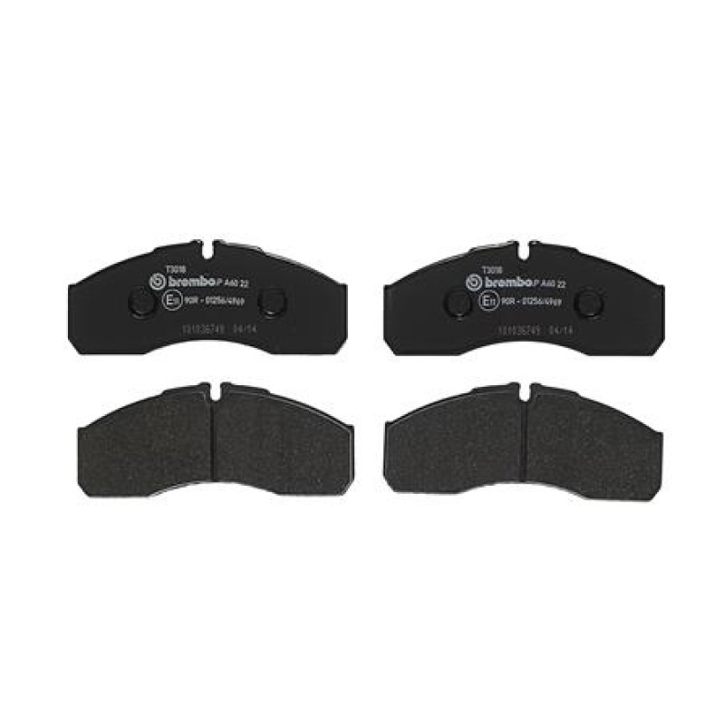 Remblokkenset Vooras Brembo premium