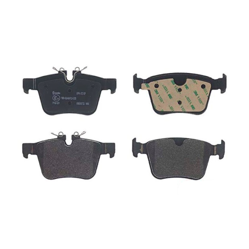 Remblokkenset Achteras Brembo premium