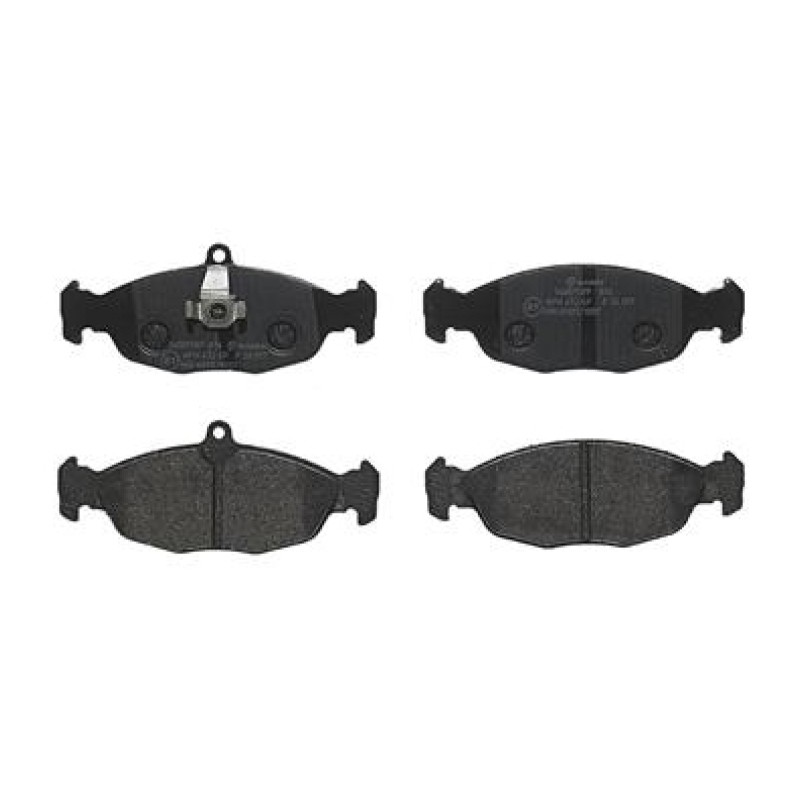 Remblokkenset Achteras Brembo premium