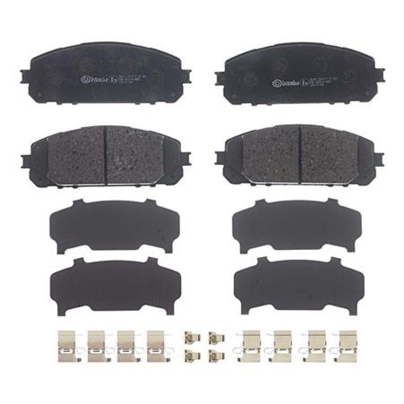 Remblokkenset Vooras Brembo premium
