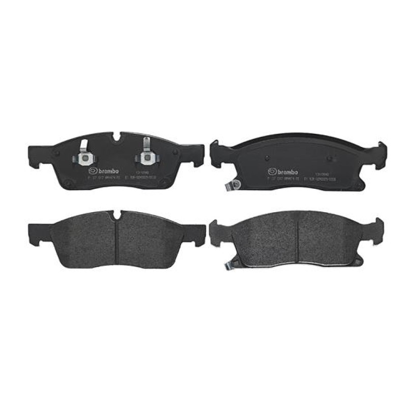 Remblokkenset Vooras Brembo premium