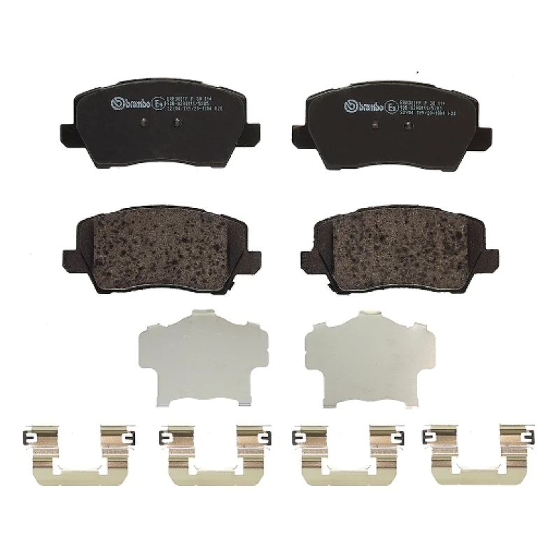 Remblokkenset Vooras Brembo premium
