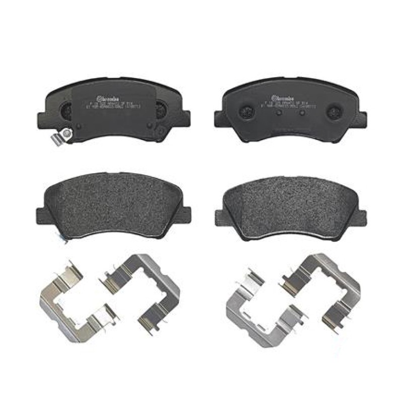 Remblokkenset Vooras Brembo premium
