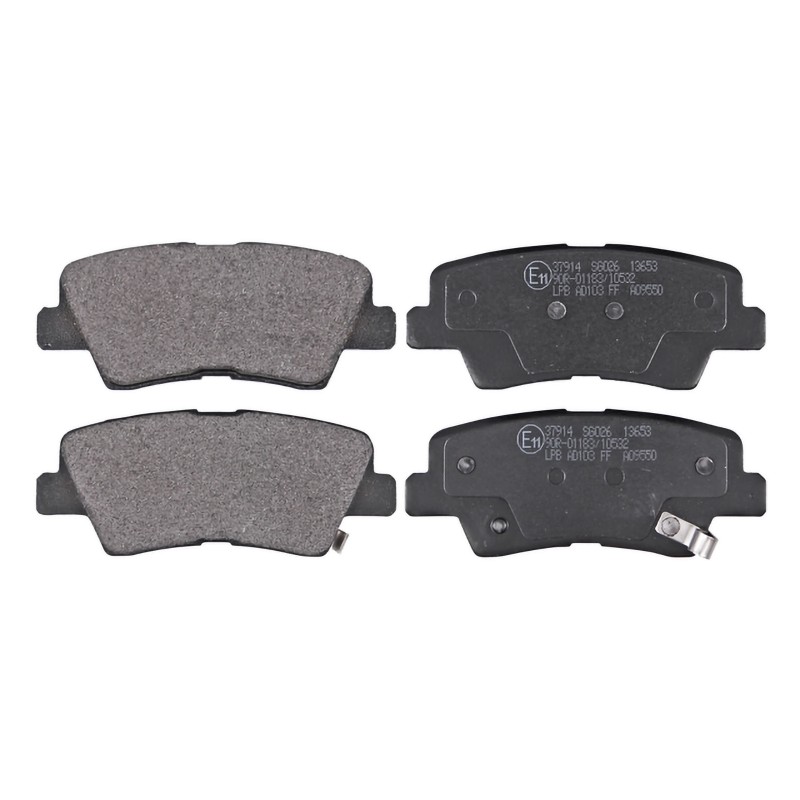 Remblokkenset Achteras standaard kwaliteit