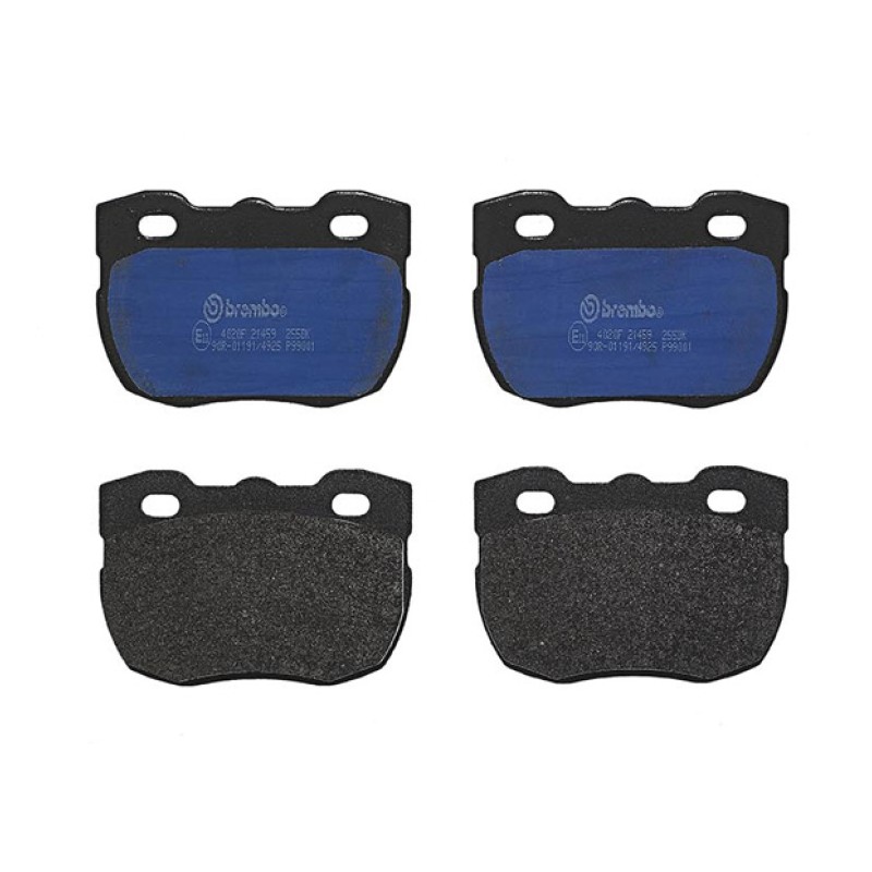 Remblokkenset Vooras Brembo premium