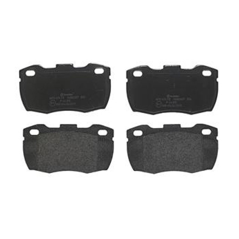 Remblokkenset Vooras Brembo premium