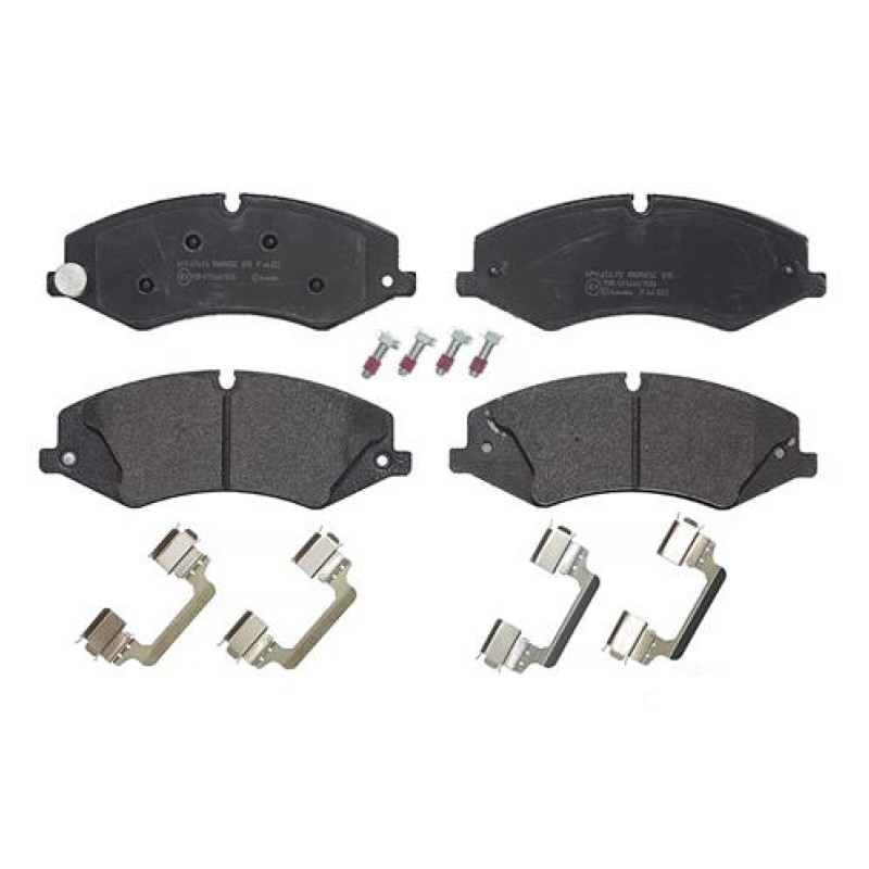Remblokkenset Vooras Brembo premium