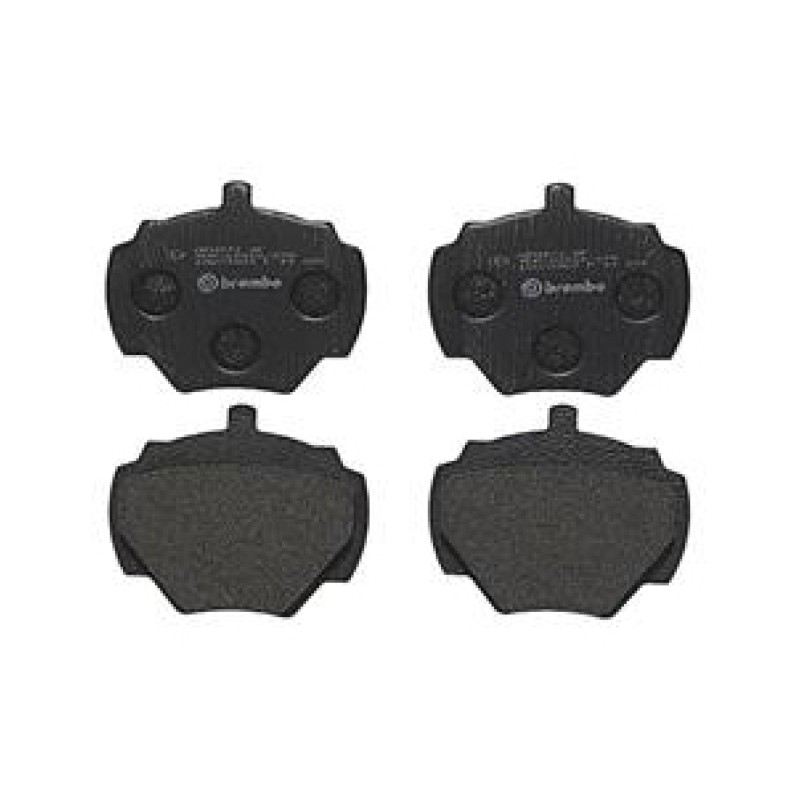 Remblokkenset Achteras Brembo premium