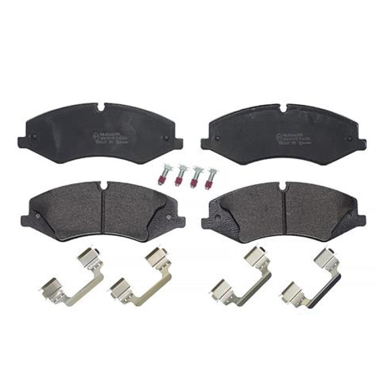 Remblokkenset Vooras Brembo premium