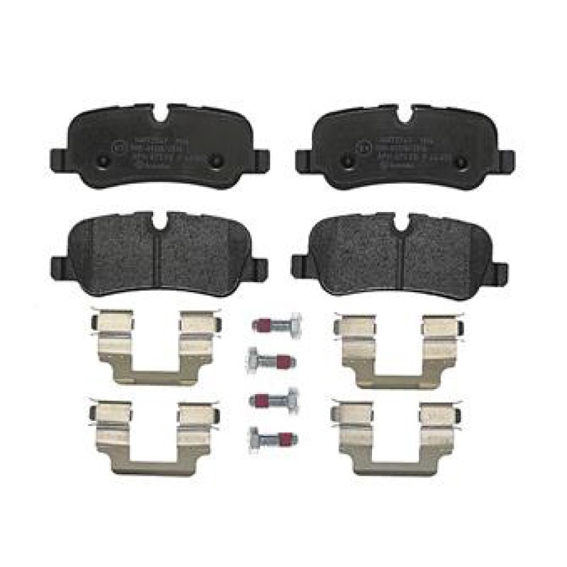 Remblokkenset Achteras Brembo premium