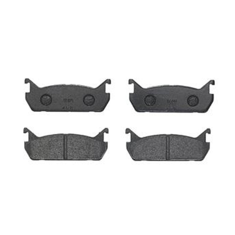 Remblokkenset Achteras Brembo premium