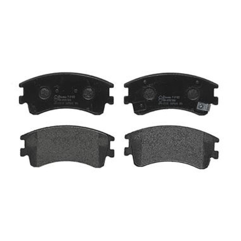 Remblokkenset Vooras Brembo premium