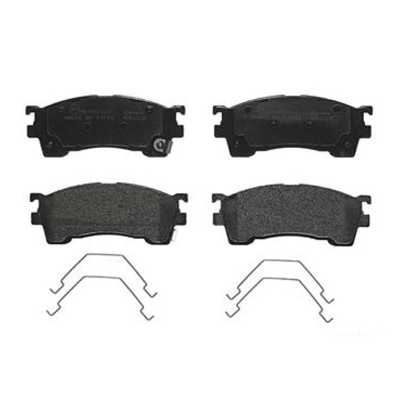Remblokkenset Vooras Brembo premium