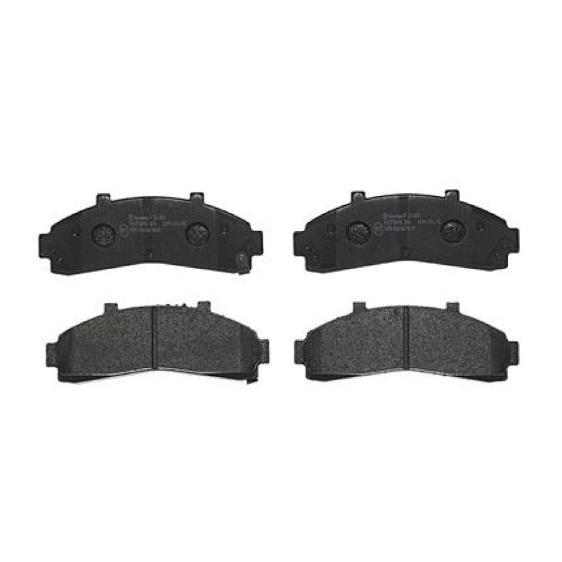 Remblokkenset Vooras Brembo premium