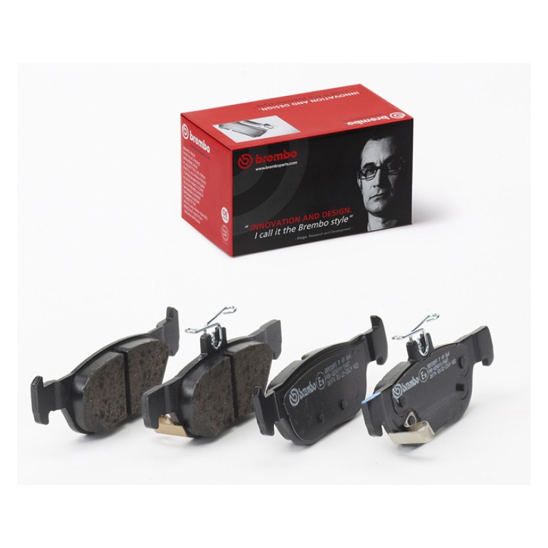 Remblokkenset Achteras Brembo premium