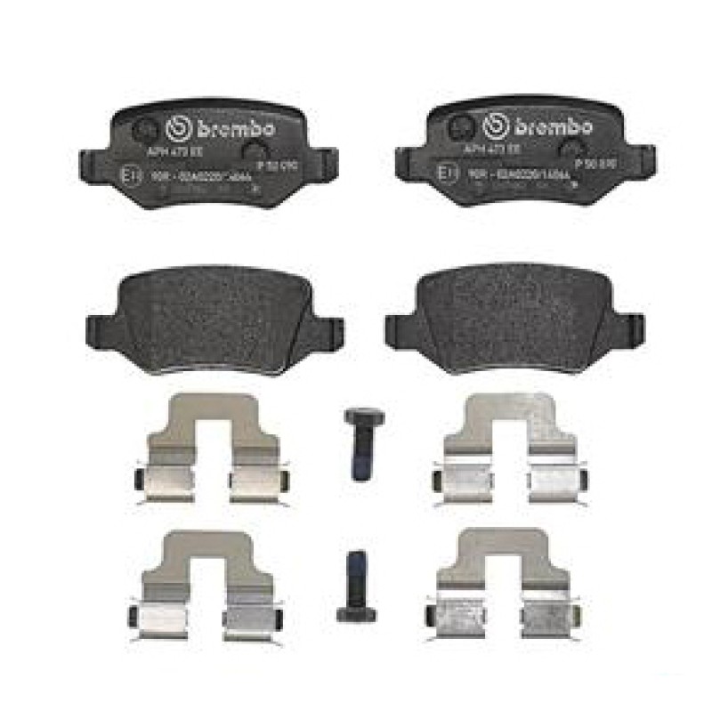 Remblokkenset Achteras Brembo premium