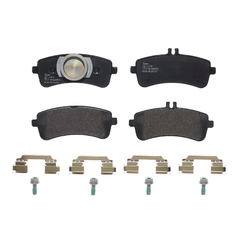Remblokkenset Achteras Brembo premium