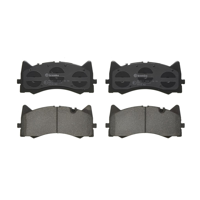 Remblokkenset Vooras Brembo premium