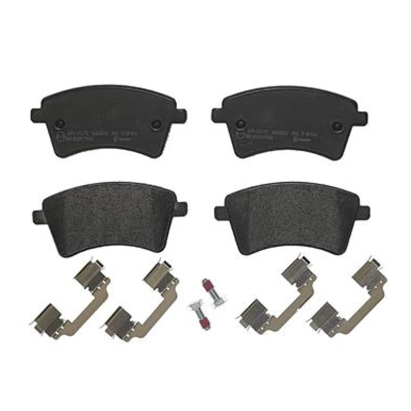Remblokkenset Vooras Brembo premium