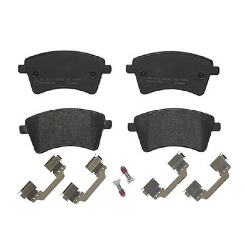 Remblokkenset Vooras Brembo premium