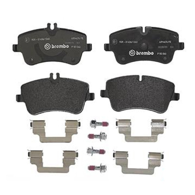 Remblokkenset Vooras Brembo premium