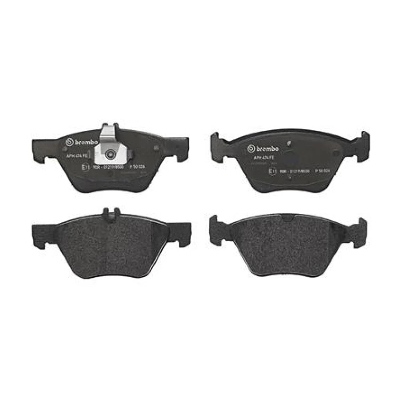 Remblokkenset Vooras Brembo premium