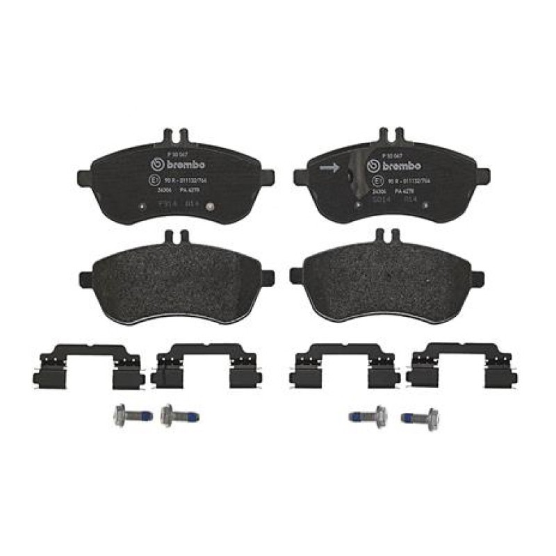 Remblokkenset Vooras Brembo premium