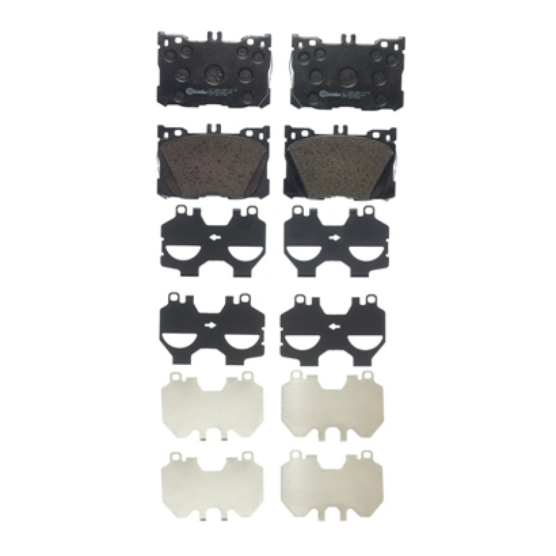 Remblokkenset Vooras Brembo premium