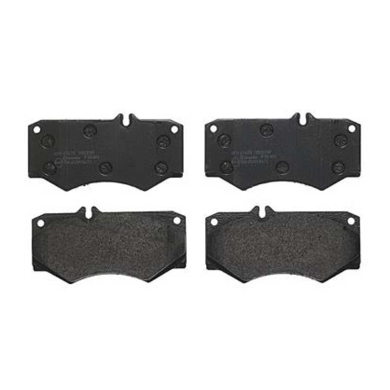 Remblokkenset Vooras Brembo premium