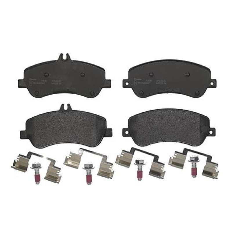 Remblokkenset Vooras Brembo premium