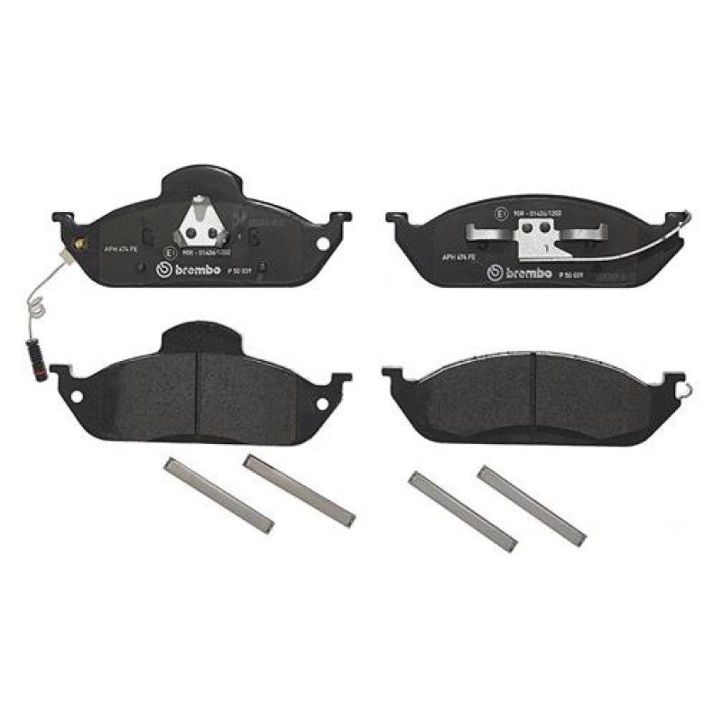 Remblokkenset Vooras Brembo premium