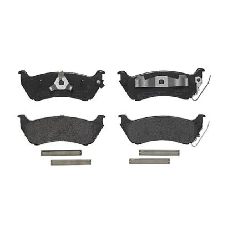 Remblokkenset Achteras Brembo premium