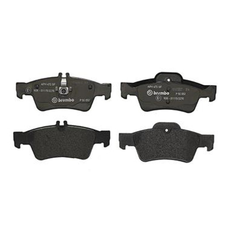Remblokkenset Achteras Brembo premium