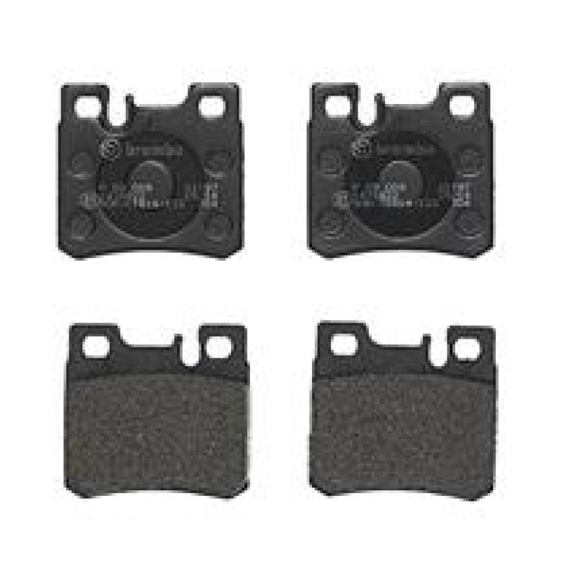 Remblokkenset Achteras Brembo premium
