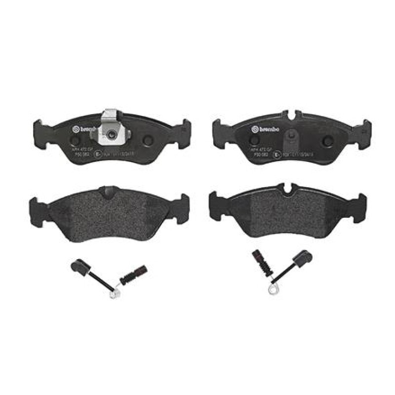Remblokkenset Achteras Brembo premium