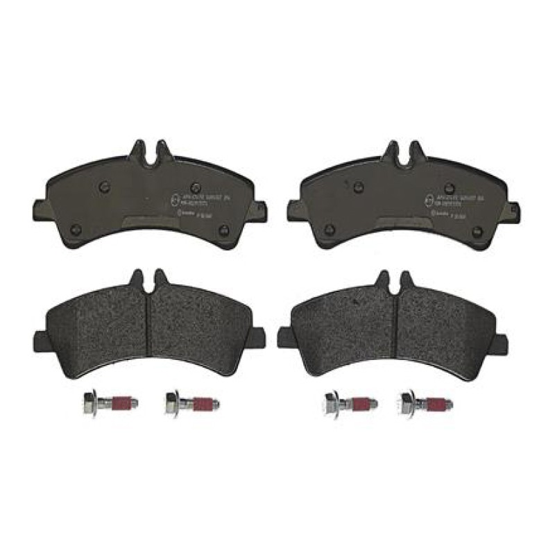Remblokkenset Achteras Brembo premium