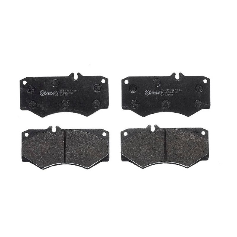 Remblokkenset Vooras Brembo premium