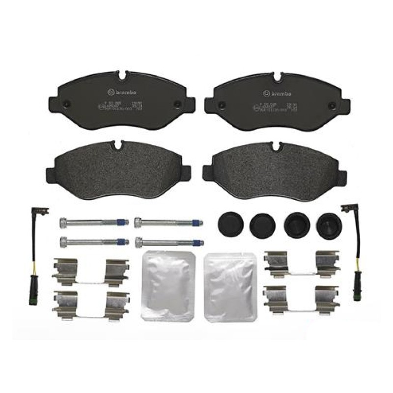 Remblokkenset Vooras Brembo premium