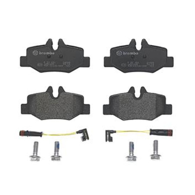 Remblokkenset Achteras Brembo premium