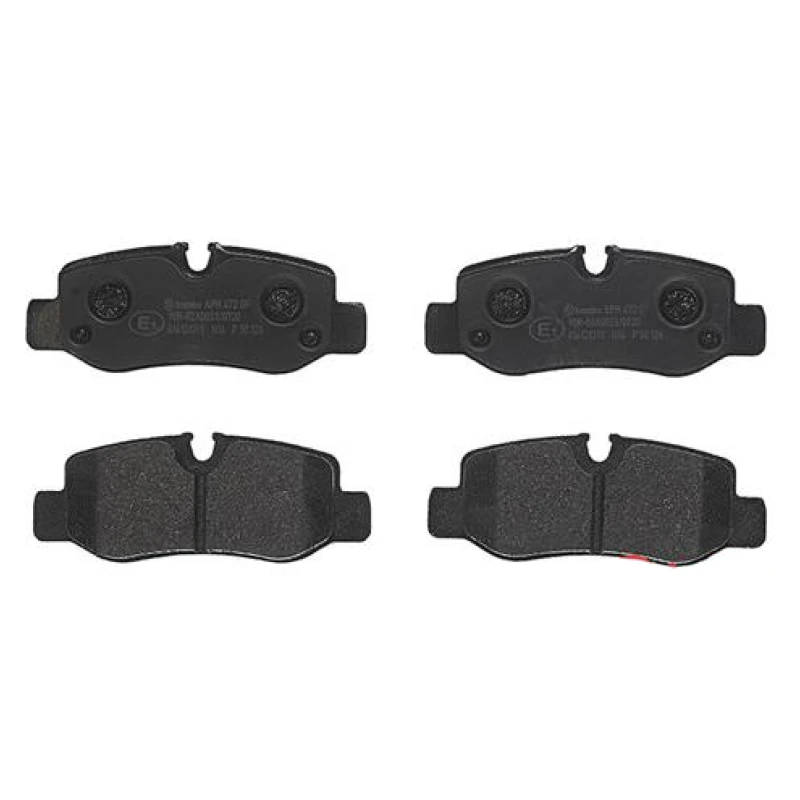 Remblokkenset Achteras Brembo premium