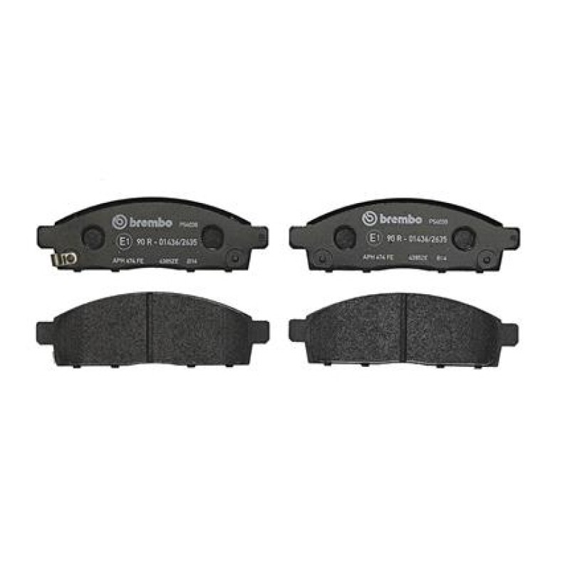 Remblokkenset Vooras Brembo premium