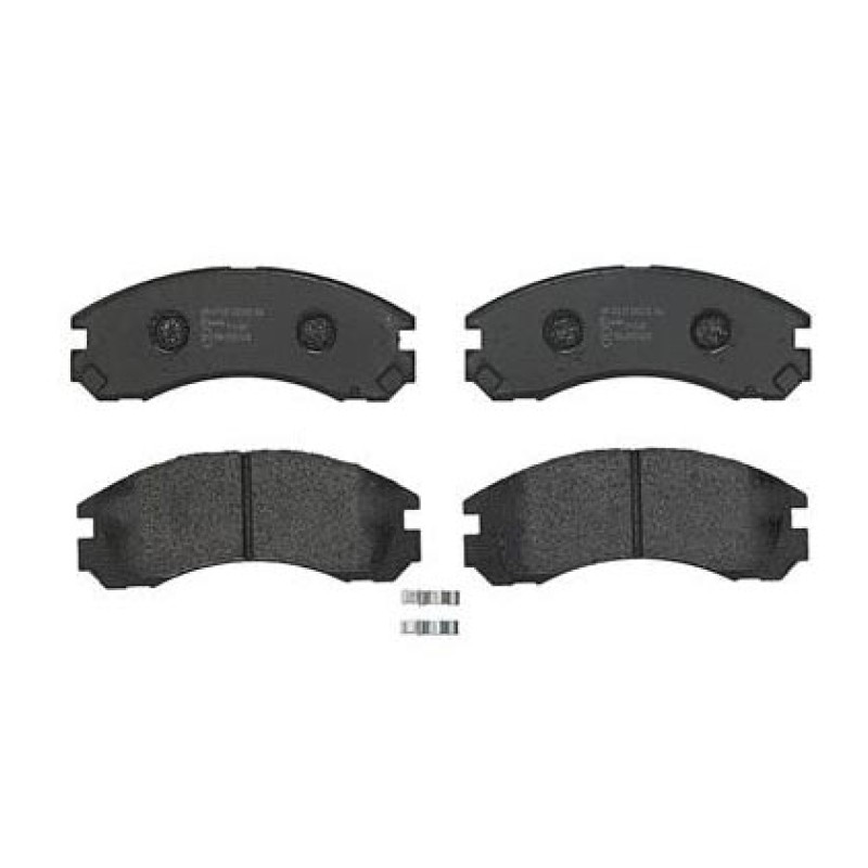 Remblokkenset Vooras Brembo premium